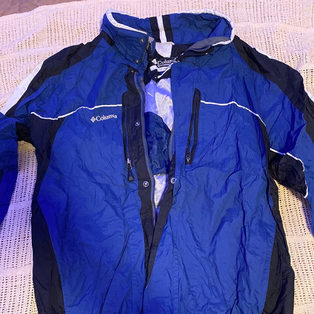 Columbia, rain jacket